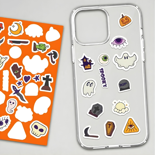 Whimsical Spooky Mini Stickers