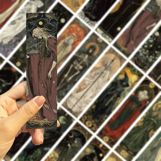 15CM 30PCS Vintage demon witch bookmarking halloween gift wizard book mark