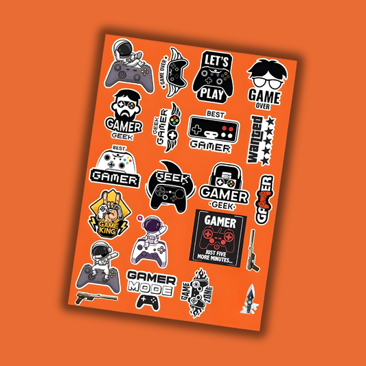 Gaming Zone Mini Stickers