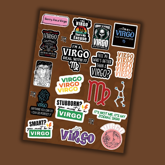 Essential Virgo Mini Stickers
