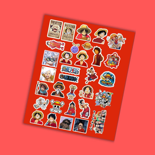 Luffy Mega Mini Stickers
