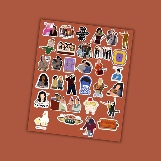 Friends Iconic Moments Mini Stickers
