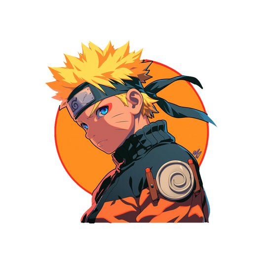 aesthetic hokage naruto uzumaki sticker