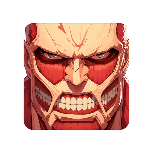 attack on titan armored titan sticker