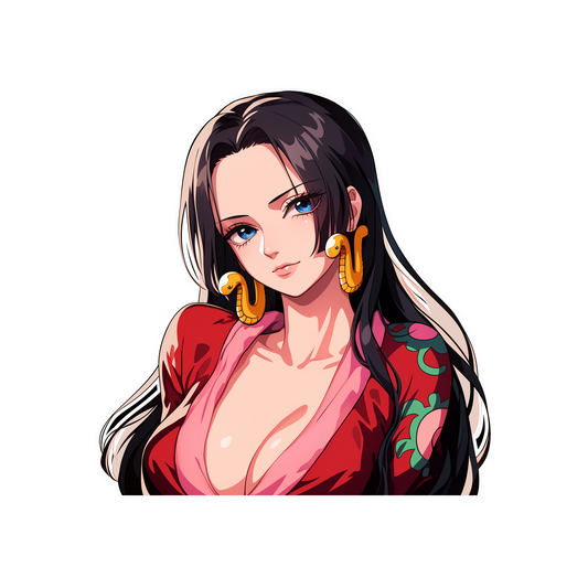 beautiful boa hancock one piece sticker