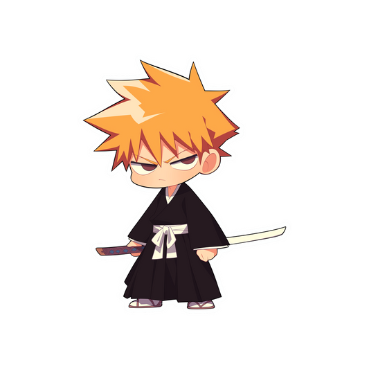 bleach ichigo chibi sticker
