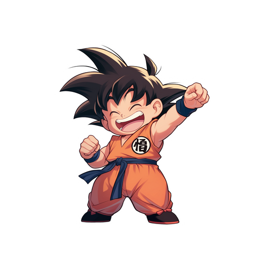 chibi goku dragon ball sticker