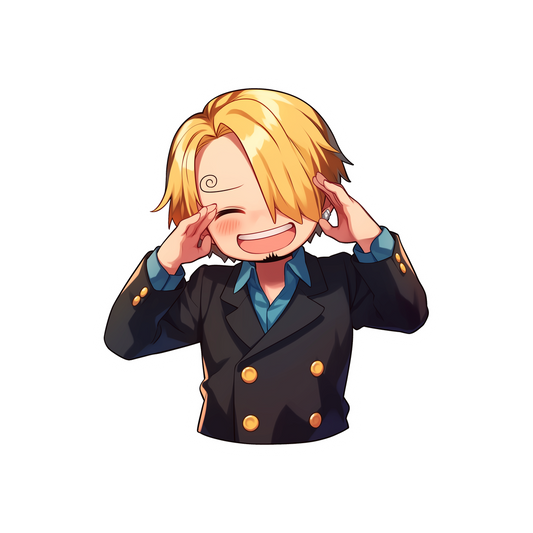 chibi sanji sticker