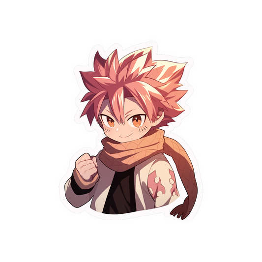 cute natsu dragneel anime sticker
