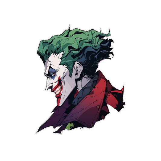 dc comics joker sticker