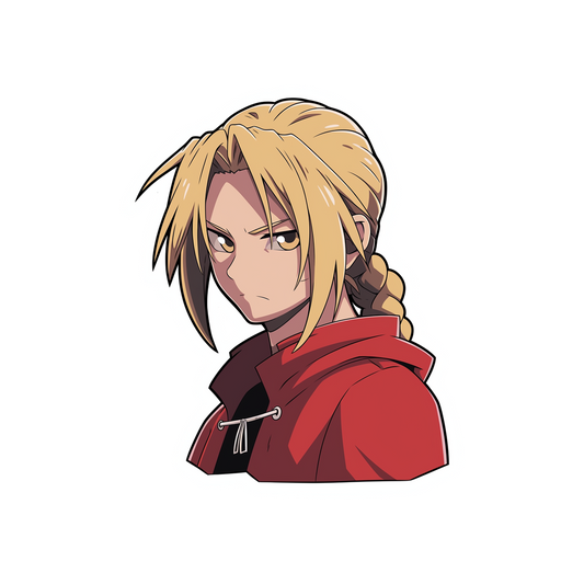 fullmetal alchemist edward elric anime sticker