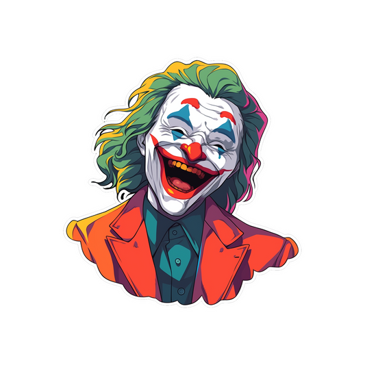 funny joker joaquin phoenix sticker