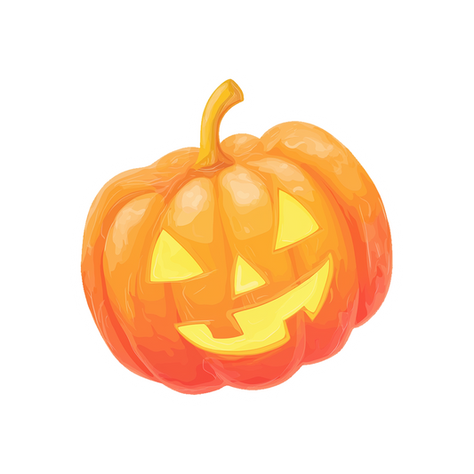 halloween pumpkin jack o lantern sticker