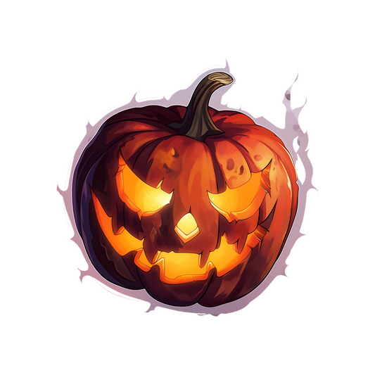 jack o lantern smoky purple stroke