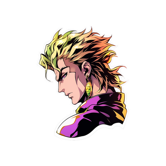 jojo bizarre dio brando anime sticker