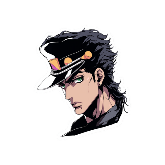 jojo jotaro kujo anime sticker