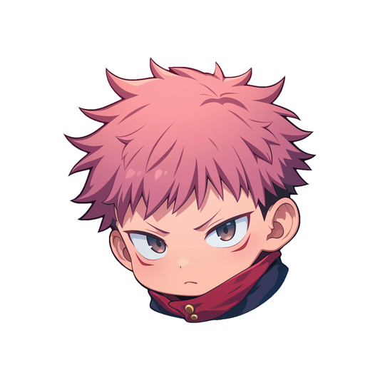 jujutsu kaisen cute itadori anime sticker