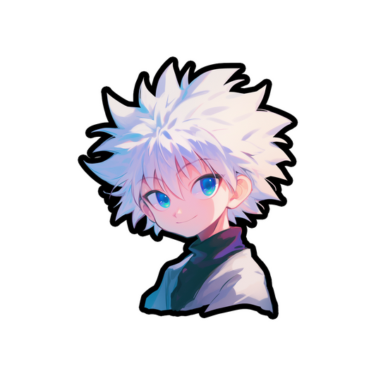 killua hunter x hunter sticker