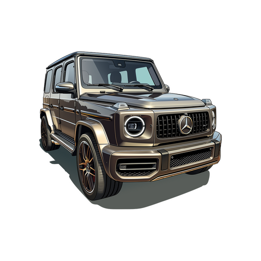 mercedes g wagon luxury sticker