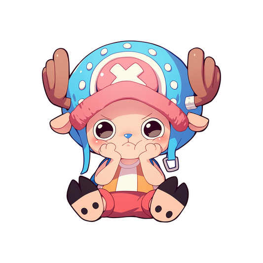 one piece chopper chibi sticker