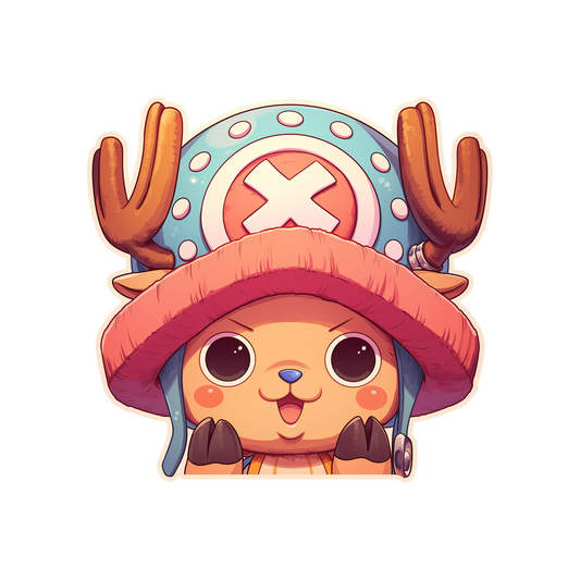 one piece chopper cute sticker