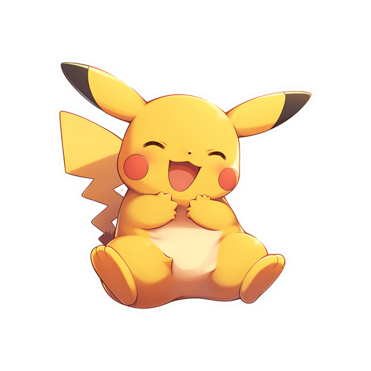pikachu cute pokemon sticker