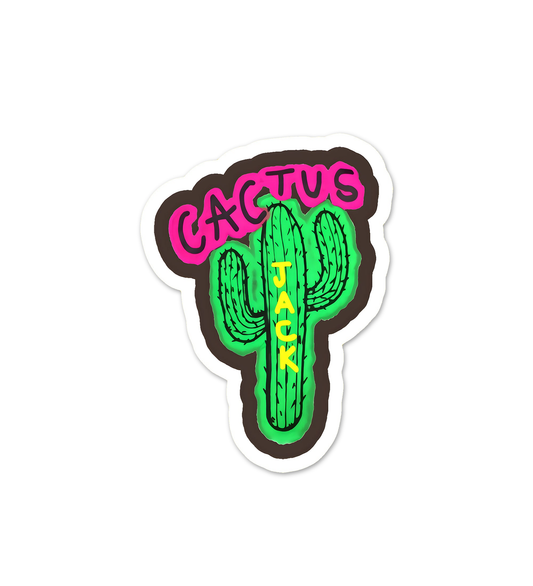 Cactus Jack Sticker