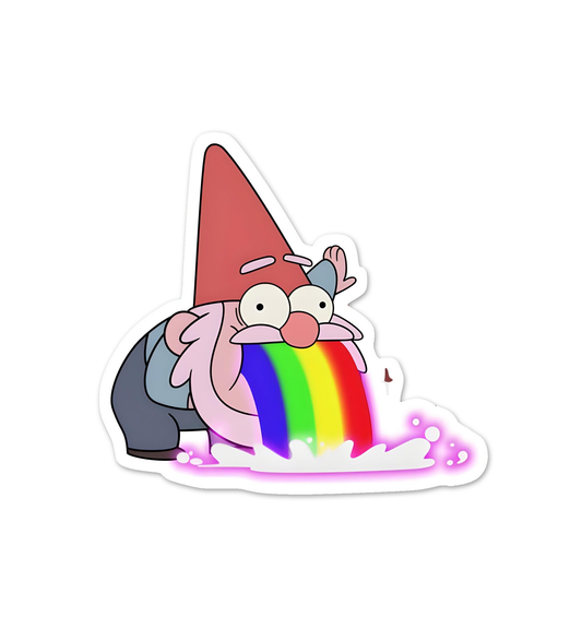 Adventure Time King Laptop Mobile Stickers