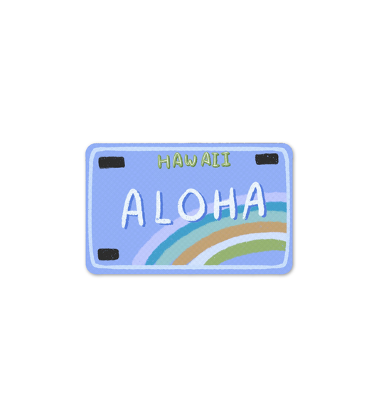 Aloha Laptop Mobile Stickers