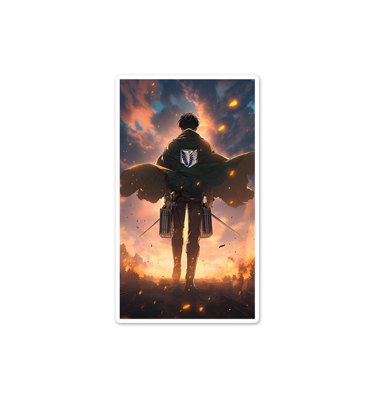 AOT Ashes Laptop Mobile Stickers