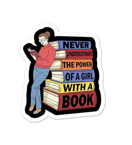Never Underestimate Laptop Mobile Sticker