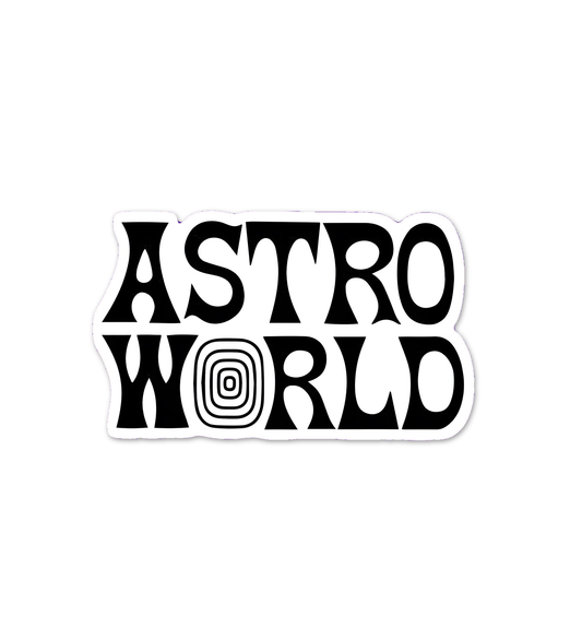 ASTRO WORLD Sticker