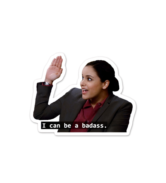 Badass Amy Brooklyn Nine Nine Laptop Mobile Stickers