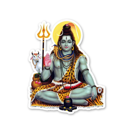 Divine Lord Shiva Sticker