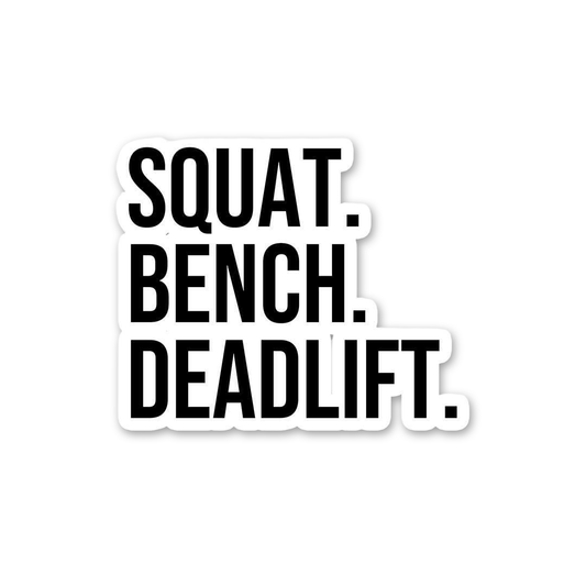 Powerlifting Big Three Lifts