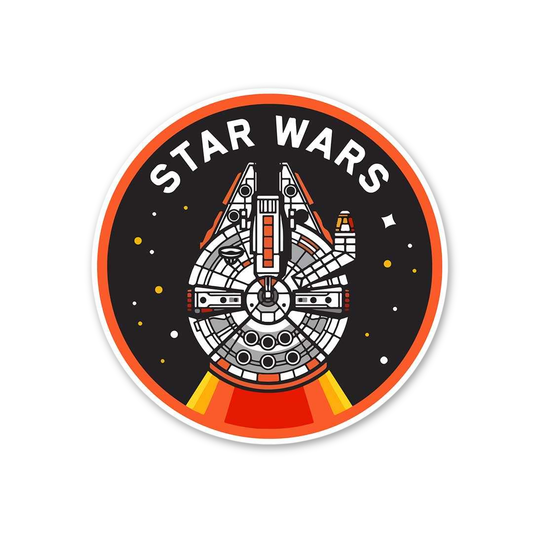 Falcon Space Patch Logo