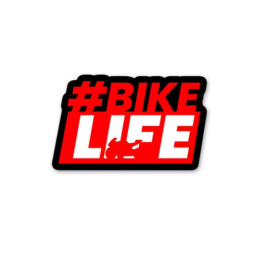 Bike Life Hashtag Decal