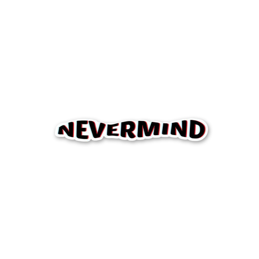 Glitch Nevermind Word