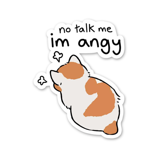 No Talk Me Angy