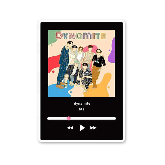 BTS Dynamite Player Sticker