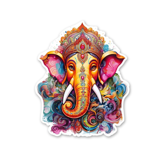Vibrant Divine Ganesha