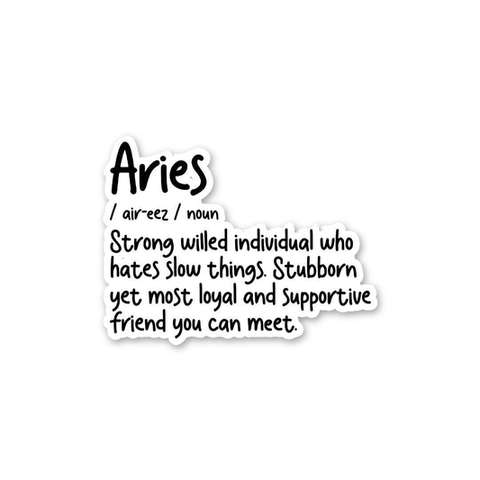 Aries Zodiac Definition