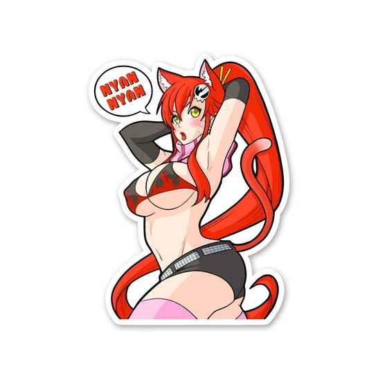 Nyan Nyan Anime Pinup