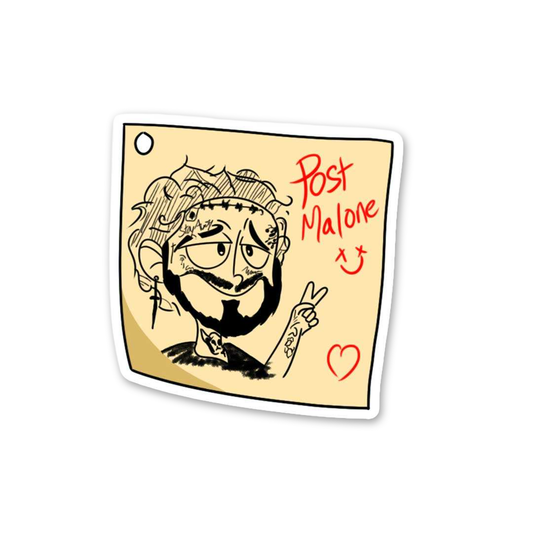 Cartoon Posty Note