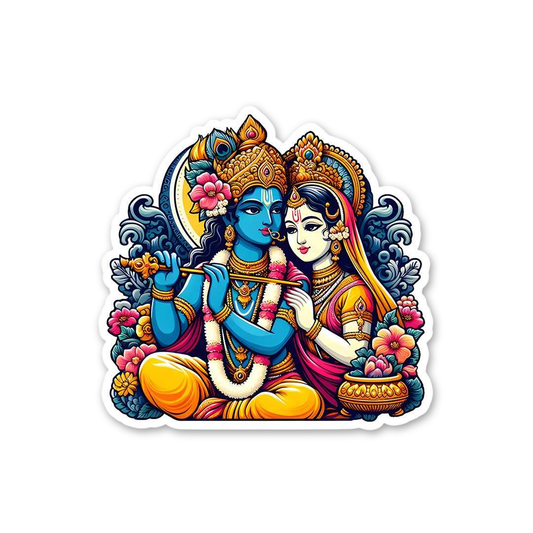 Divine Radha Krishna Love