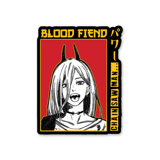 Blood Fiend Power Sticker