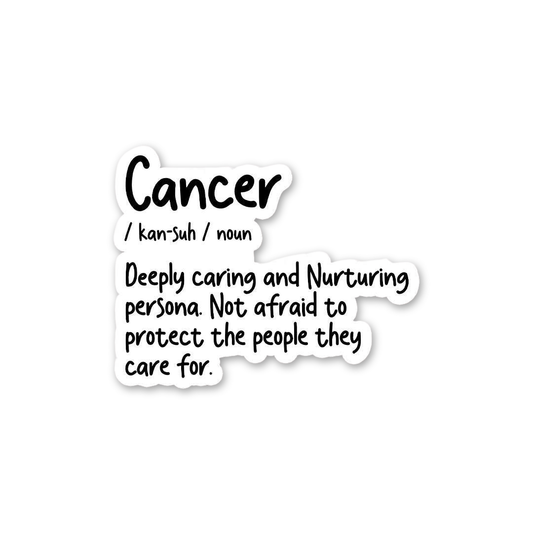 Cancer Zodiac Definition Noun