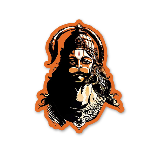 Hanuman Divine Portrait