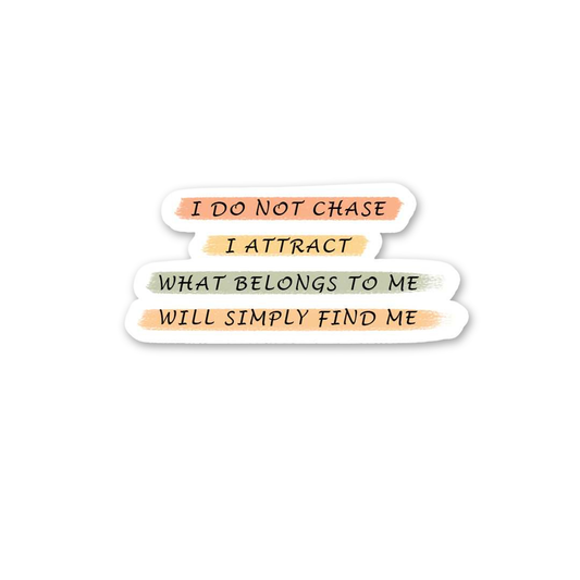 I Attract My Destiny