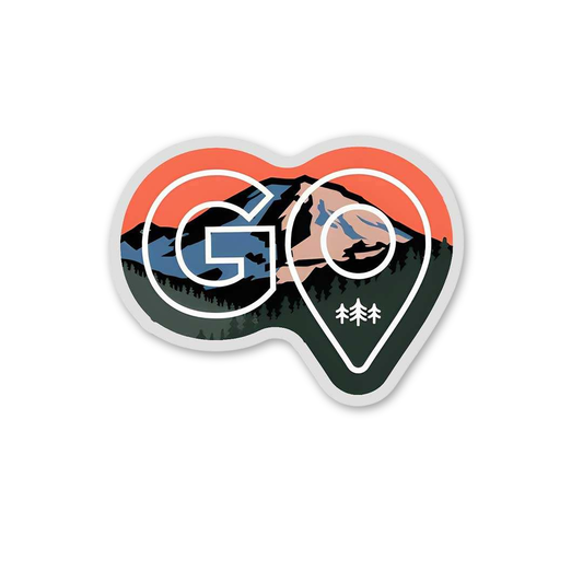 Go Explore Mountain Pin